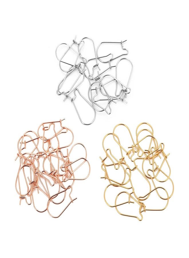 Excellentcrafts Kidney Hooks for Earring Jewellery Making (Pack of 10 Pairs) (10x18mm, Bronze Antique) - Image 2